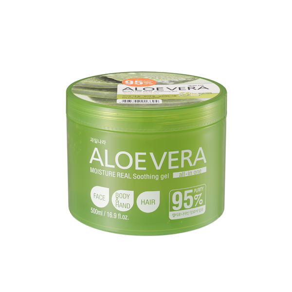 BodyBuddy Aloe vera Moisture Real Soothing Gel (500ml / 150ml)