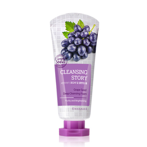 Cleansing Story Grape Seed Deep Cleansing Foam 120g - Bodybuddy Beauty Store