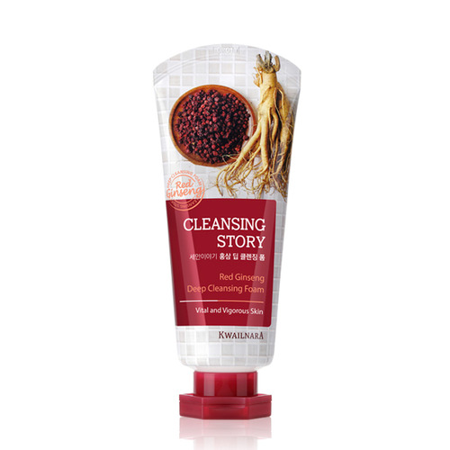 Cleansing Story Red Ginseng Deep Cleansing Foam 120g - Bodybuddy Beauty Store