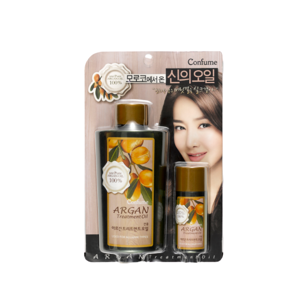 Confume Argan Hair Treatment Oil 120ml and 25ml